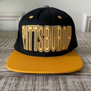Pittsburgh top level flat bill reflective hat